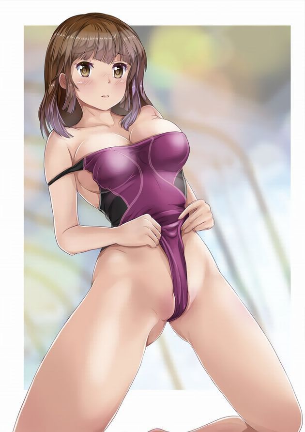 [Secondary erotic] secondary image of erotic swimsuit sticks to the body of the swimsuit!! Part2 48