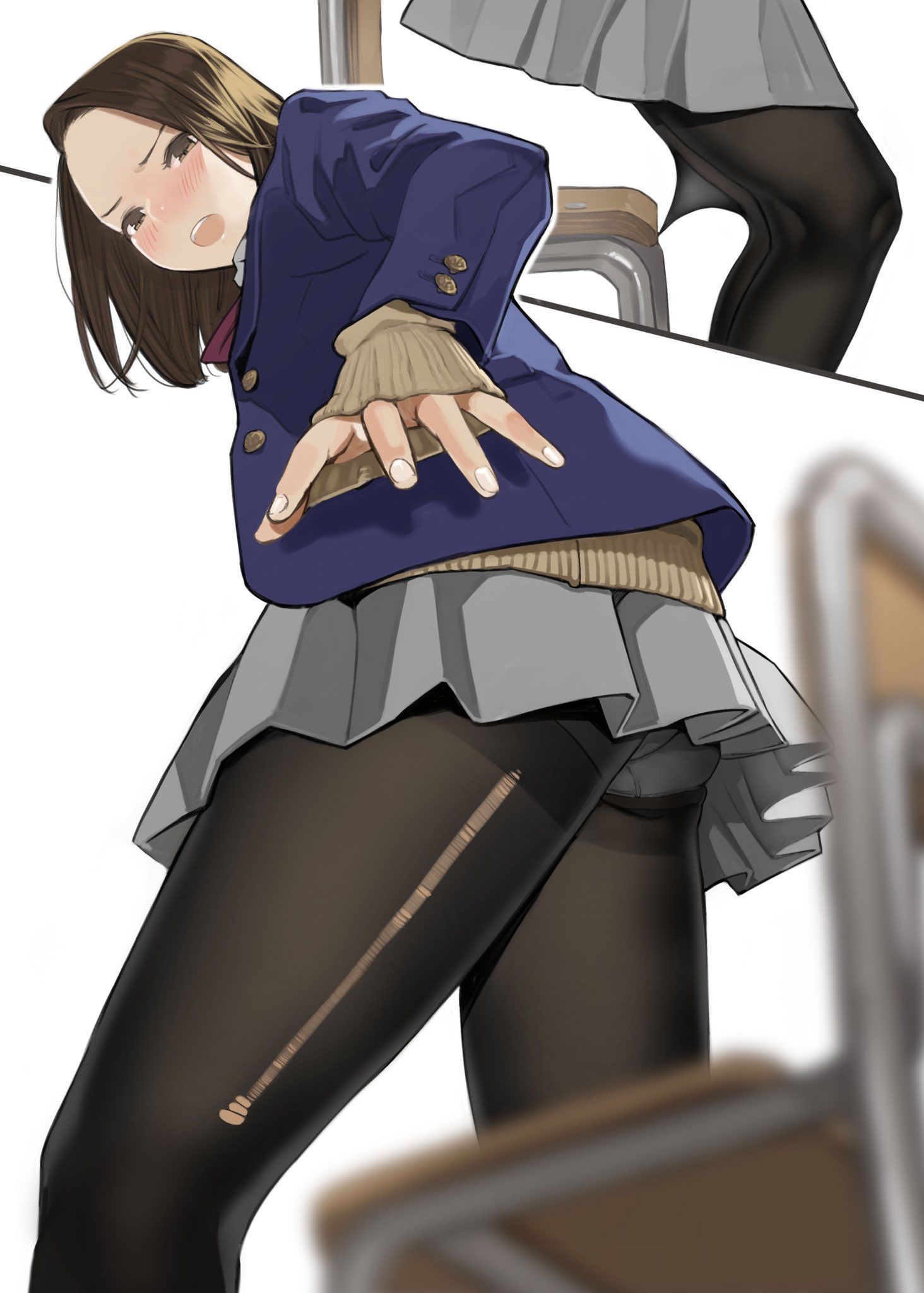 [Secondary/ZIP] Second image of a beautiful girl uniforms want to Chome Chome 27