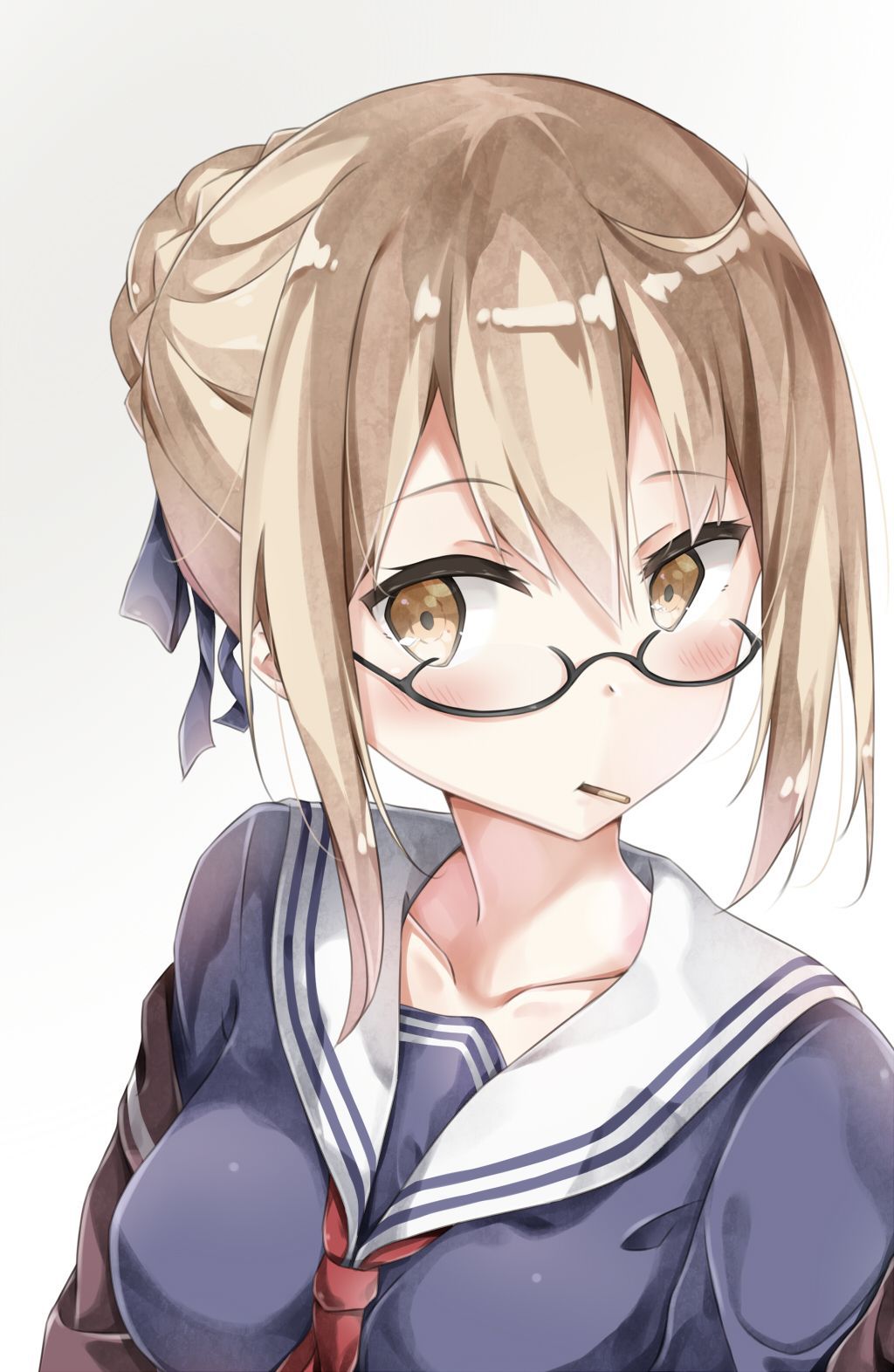 [Secondary/ZIP] Second image of a beautiful girl uniforms want to Chome Chome 29