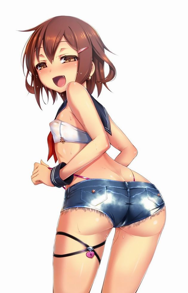 [Denim. Erotic pictures] hot pants (denim material) bite in the butt extreme fashion ♥ [secondary. Image] Part2 33