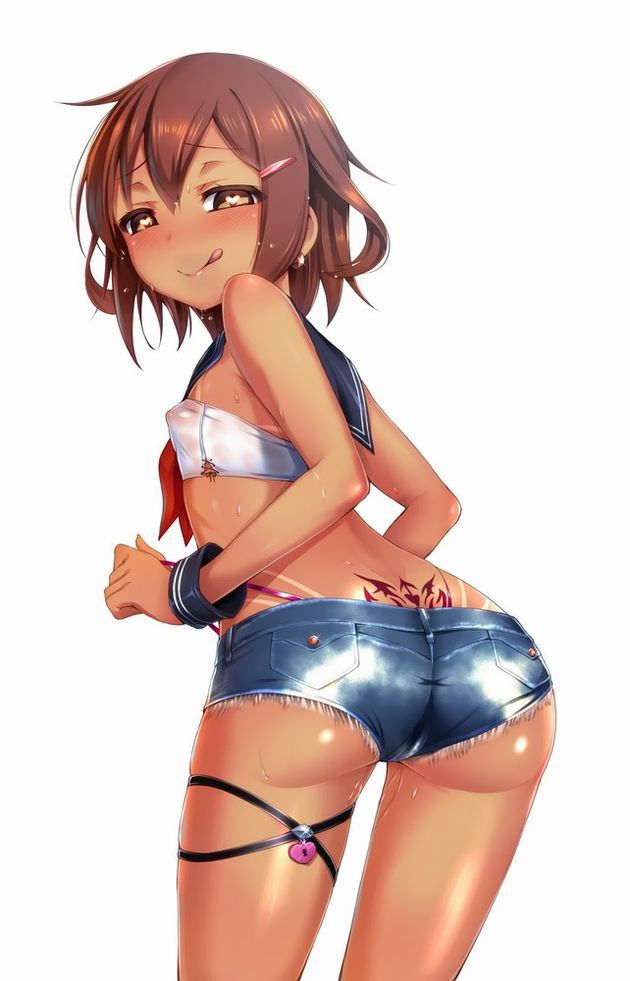 [Denim. Erotic pictures] hot pants (denim material) bite in the butt extreme fashion ♥ [secondary. Image] Part2 43