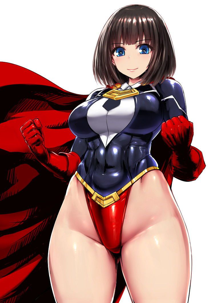 Are you familiar with SF and fantasy? ] Body line of the Terumi girl wearing a battle suit and inner costume type leotard ─ ─ ④ 41