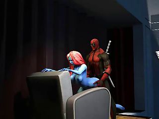 DEADPOOL  vs MYSTIC 6