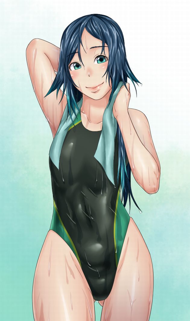 [Swimsuit costume] Swimsuit bite h Secondary erotic image...!!!! S 47