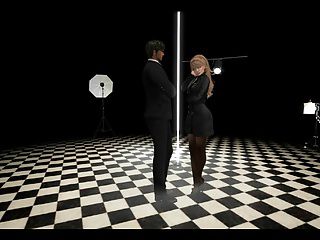 Pole Dancer Interview in Second Life (Secondlife) 1