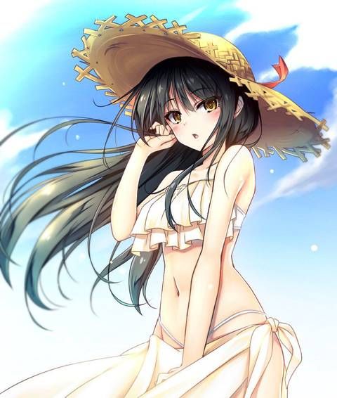 [58 pieces] two-dimensional girl fetish image wearing a straw hat. 5 15