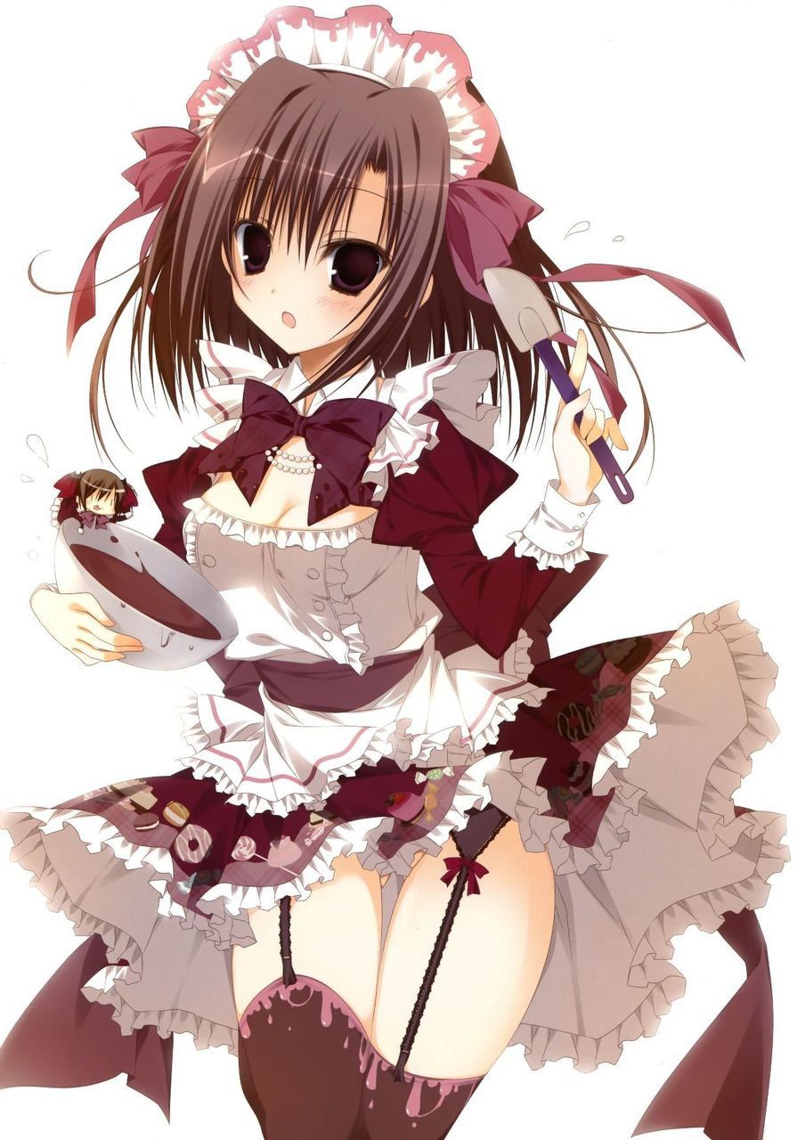 How does a girl who wears a maid dress look so sexual? 7
