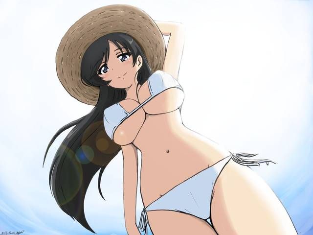 [55 sheets] Two-dimensional girl fetish image wearing a straw hat. 4 14