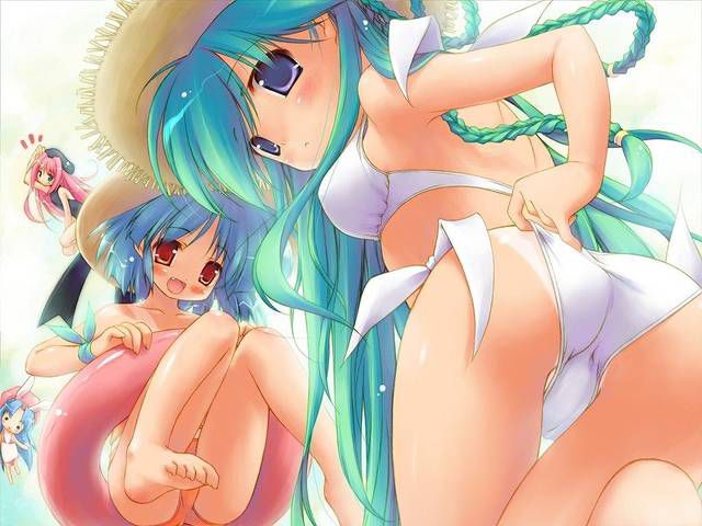 [55 sheets] Two-dimensional girl fetish image wearing a straw hat. 4 34