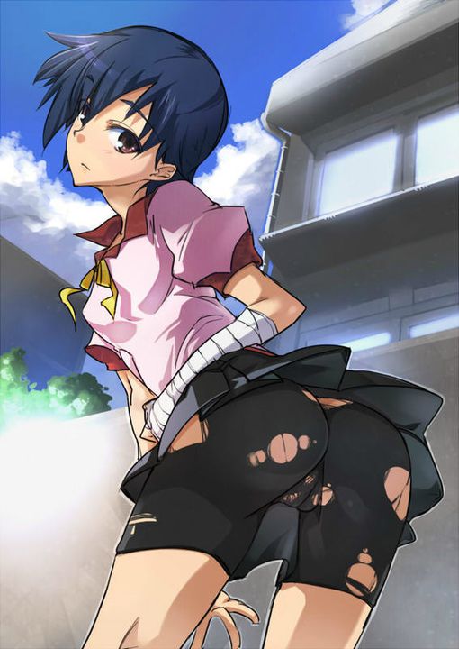 [Secondary image] I put the most erotic image of Bakemonogatari 9