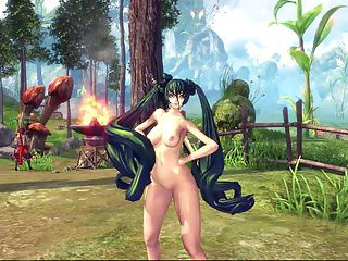 Blade & Soul Sexy Naked Dance. Tribute Me! 1