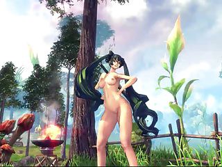 Blade & Soul Sexy Naked Dance. Tribute Me! 7