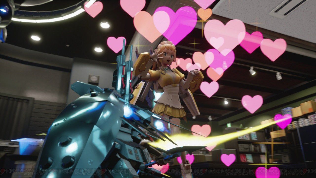 "New Gundam Breaker" Gal to flirting with cute girls 12
