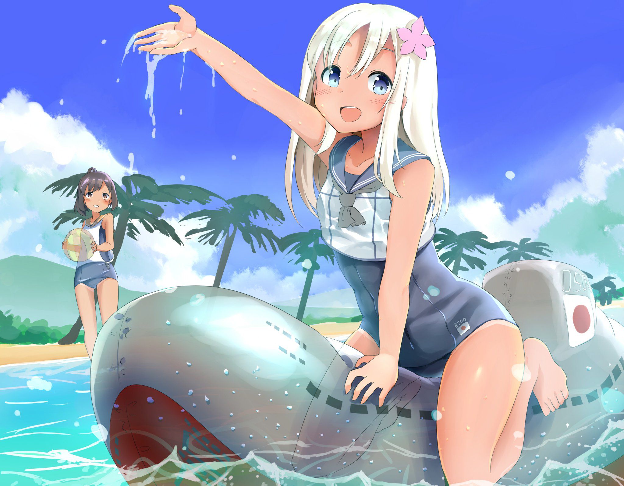 I want to pull in the secondary erotic image of Kantai Gallery! 34