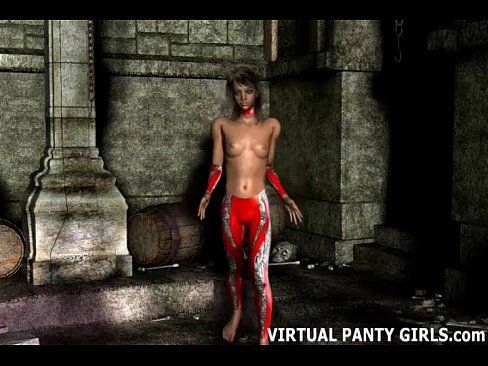 Come into my virtual world and watch me strip - 4 min Part 1 1