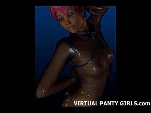 Come into my virtual world and watch me strip - 4 min Part 1 20