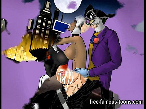 Batman and teenie Batgirl hentai parody - 5 min 18