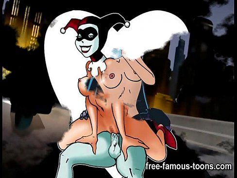 Batman and teenie Batgirl hentai parody - 5 min 3