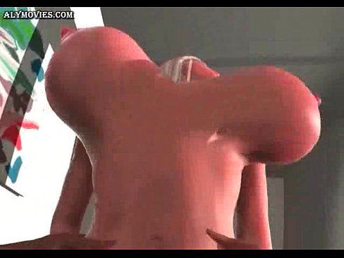 Animated hooker with massive boobs gets laid - 2 min 28