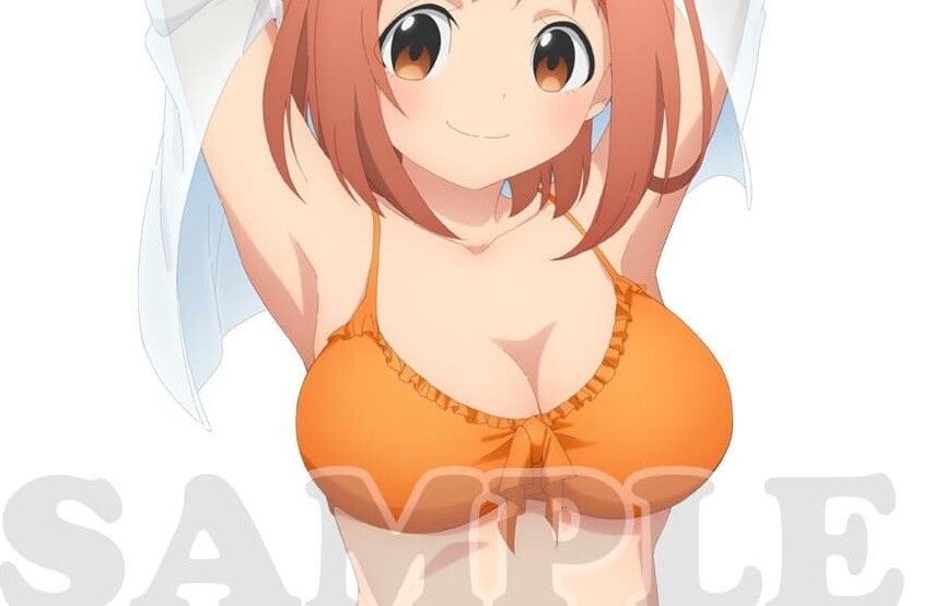Erotic store benefits such as erotic boob swimsuit illustration in the BD of the second season of the anime "Working Demon King!" 1