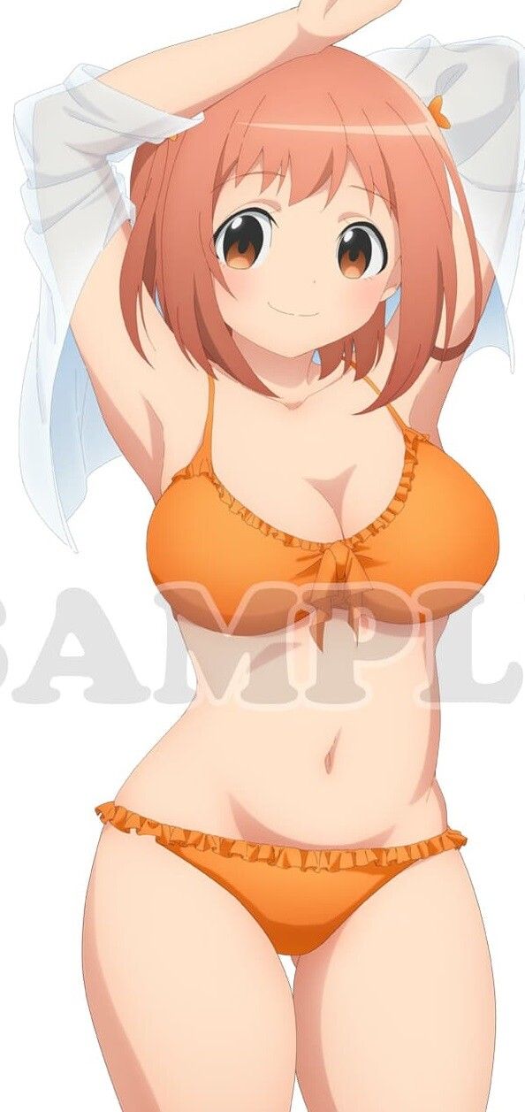 Erotic store benefits such as erotic boob swimsuit illustration in the BD of the second season of the anime "Working Demon King!" 8
