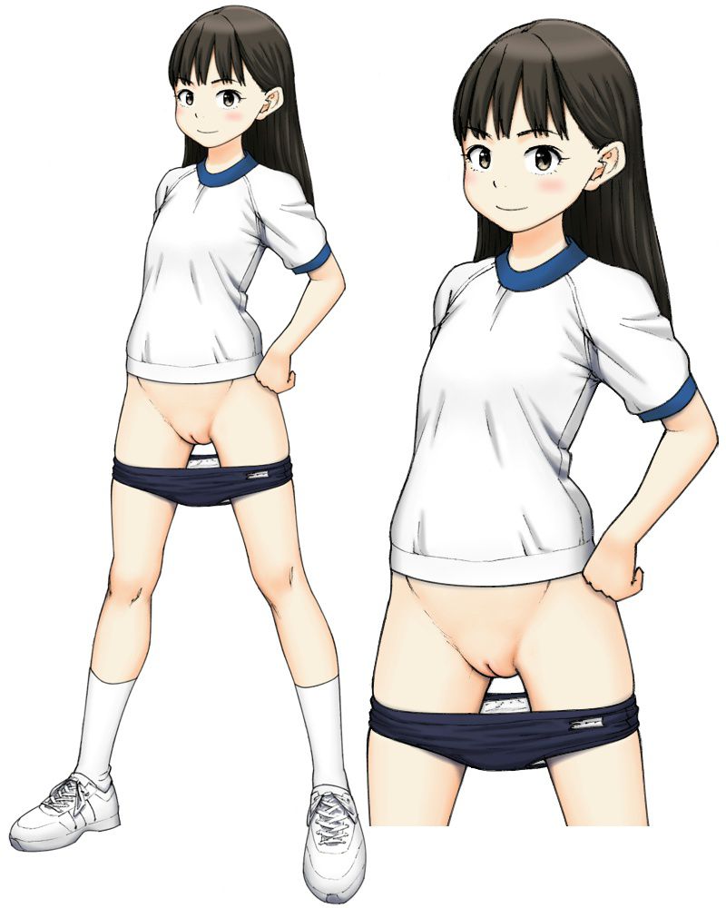 【Gym clothes loli girl】 Originally, today is sports day, so secondary erotic image of secondary loli girl in gymnastics clothes and bulma 29