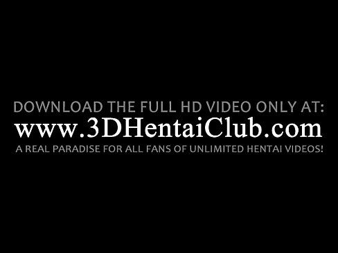 Hot fuck scene with 3d hentai beauty - 5 min 30