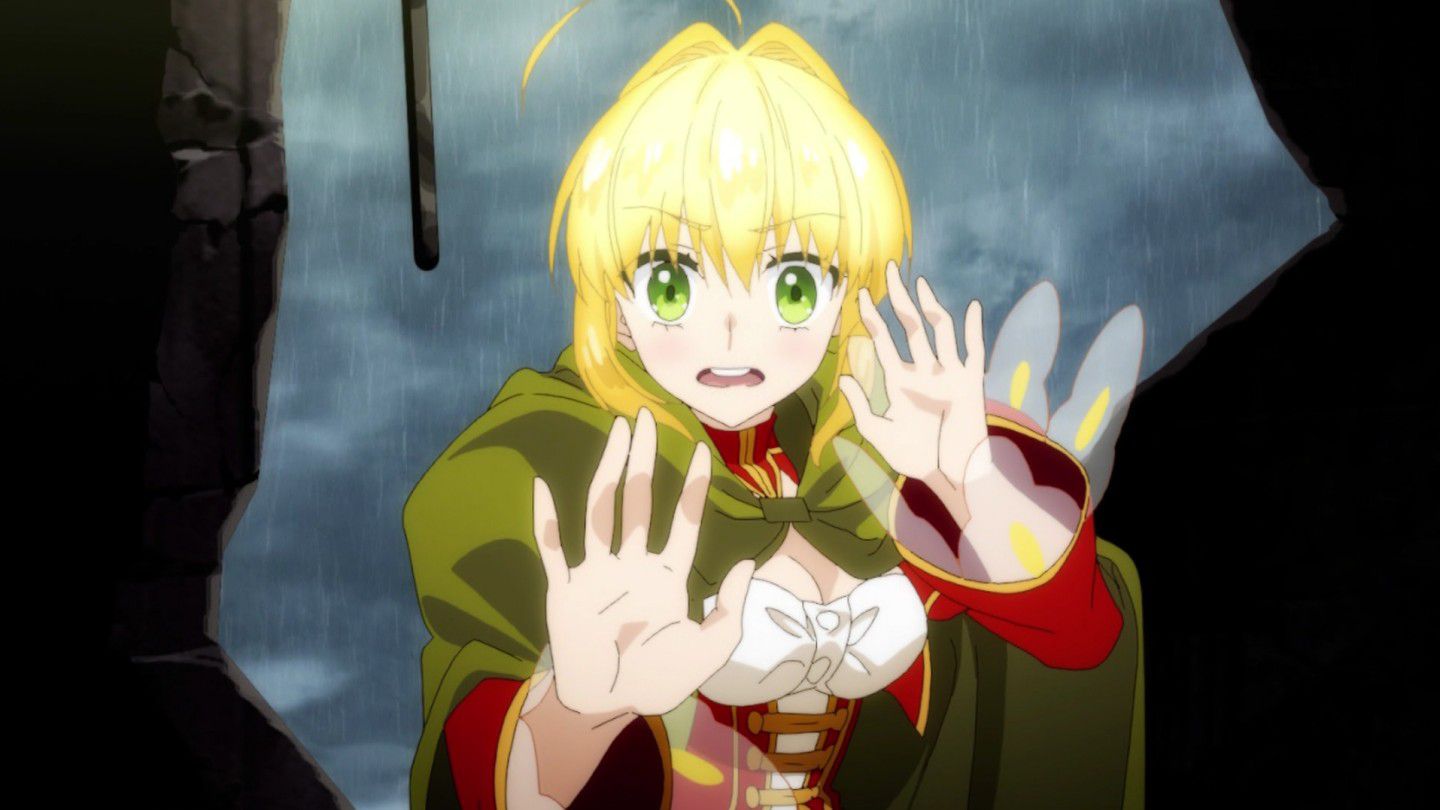 The Fate/EXTRA Last Encore 8 story was interesting! I'm glad I kept watching!! 7