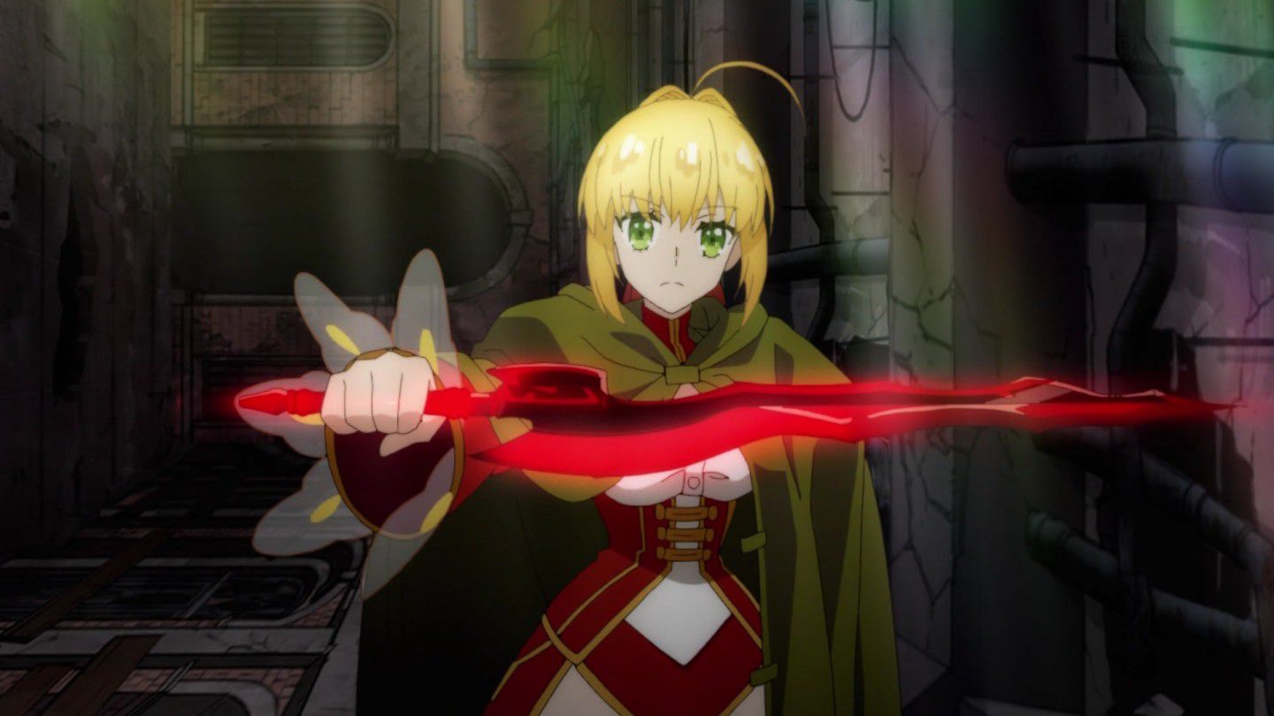 The Fate/EXTRA Last Encore 8 story was interesting! I'm glad I kept watching!! 8