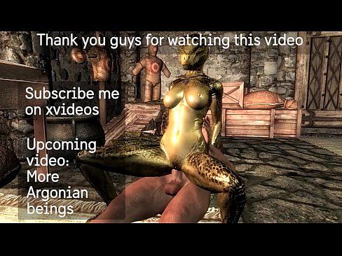 Argonian gets laid with Lydia Part 2 - 8 min Part 1 30