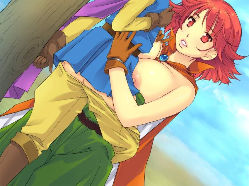 【Dragon Quest】Erotic image that slips through with the etch of a female wizard 5