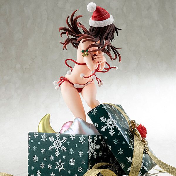 "She, I owe you" Erotic figure with polo of in an erotic Santa bikini by Chizuru Mizuhara 11