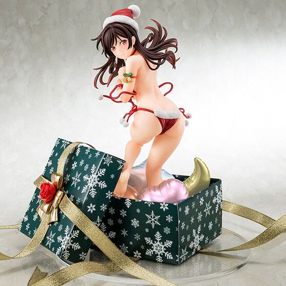 "She, I owe you" Erotic figure with polo of in an erotic Santa bikini by Chizuru Mizuhara 4