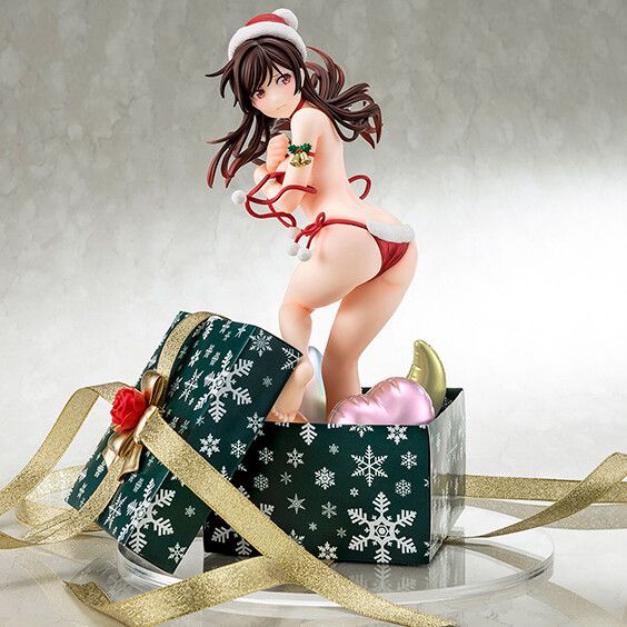 "She, I owe you" Erotic figure with polo of in an erotic Santa bikini by Chizuru Mizuhara 5