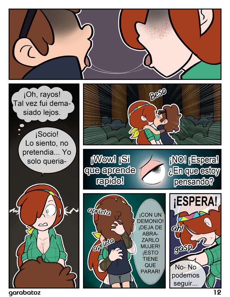 [Garabatoz] Road to the Club - Camino hacia el Club (Gravity Falls) [Spanish] 13