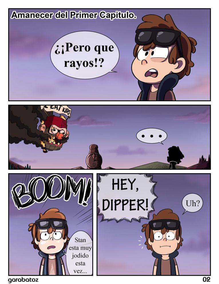 [Garabatoz] Road to the Club - Camino hacia el Club (Gravity Falls) [Spanish] 3