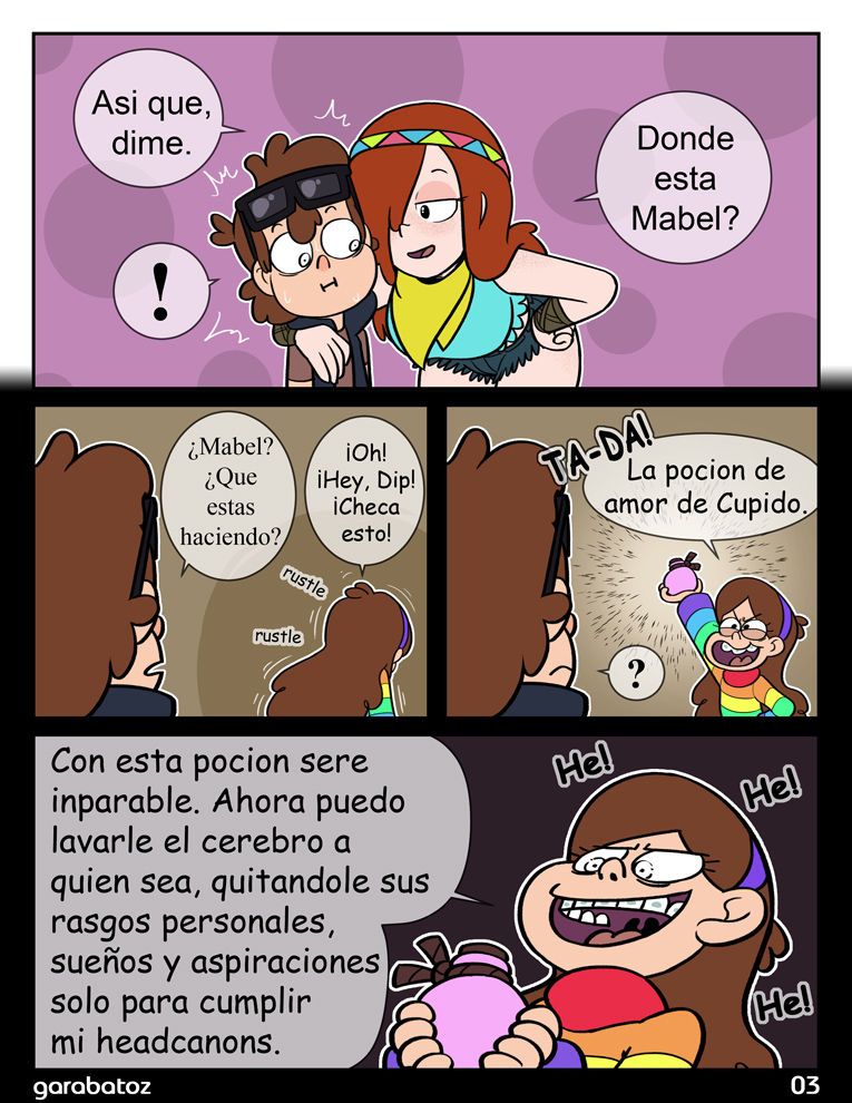 [Garabatoz] Road to the Club - Camino hacia el Club (Gravity Falls) [Spanish] 5