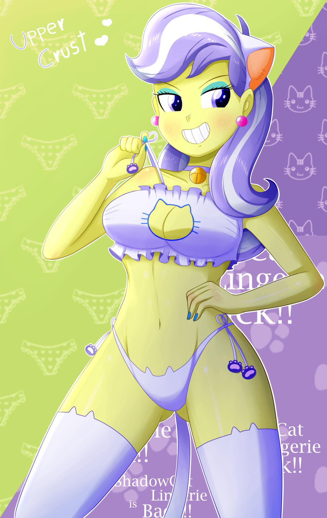 [The Butcher-X] ShadowCat Lingerie (My little pony) 13