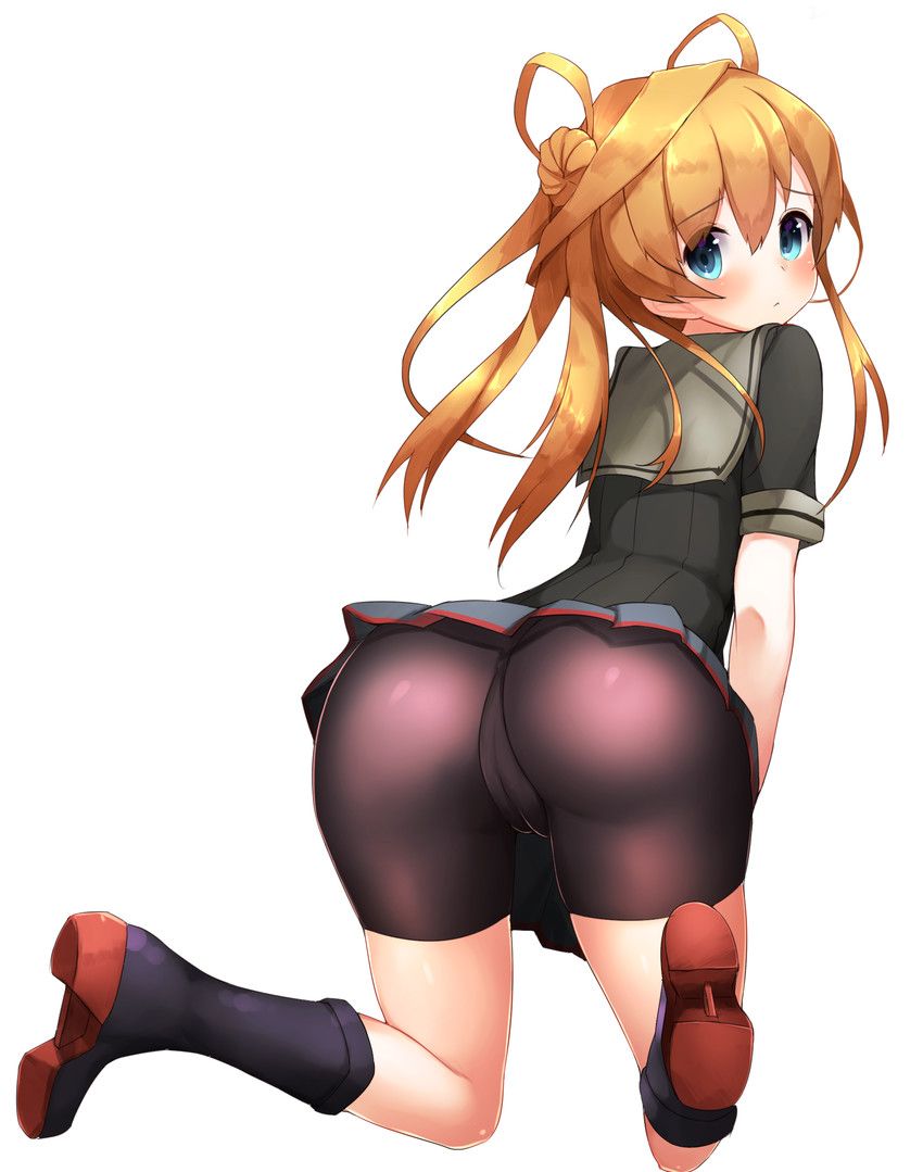 Abukuma's sexy and slipping secondary erotic image collection [Armada Kokushōn] 14