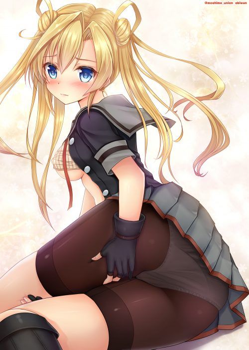 Abukuma's sexy and slipping secondary erotic image collection [Armada Kokushōn] 6