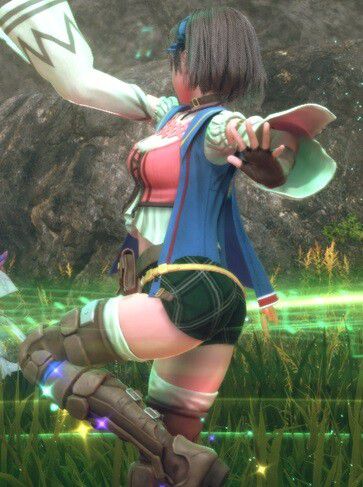 "Star Ocean 6" Erotic boob whiplash and thigh whiplash whiplash girl with a whiplash! 8