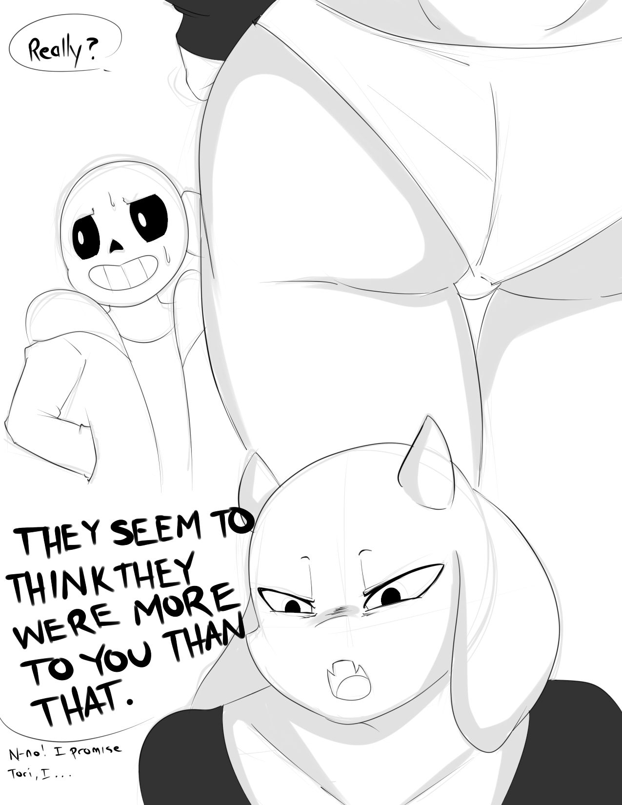 [Inuyuru] Sans x Toriel (Undertale) 2