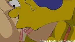 Lesbian Hentai - Marge Simpson and Lois Griffin 5