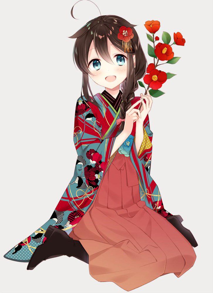 [Apron] Kimono, hakama, kimono, kimono image @ Rainbow [Tasuki] Part 15 17