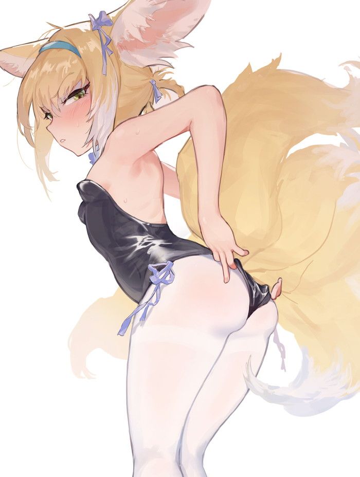 【Secondary】Summary of erotic images of the fox girl with fluffy ears and tail Part 2 15