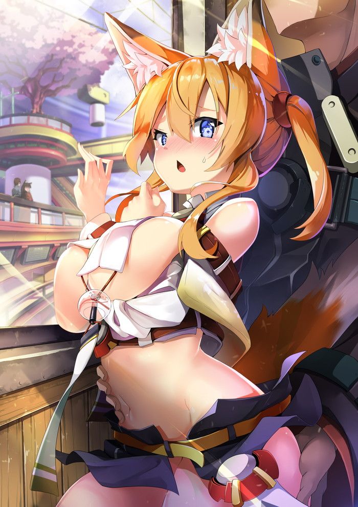 【Secondary】Summary of erotic images of the fox girl with fluffy ears and tail Part 2 31