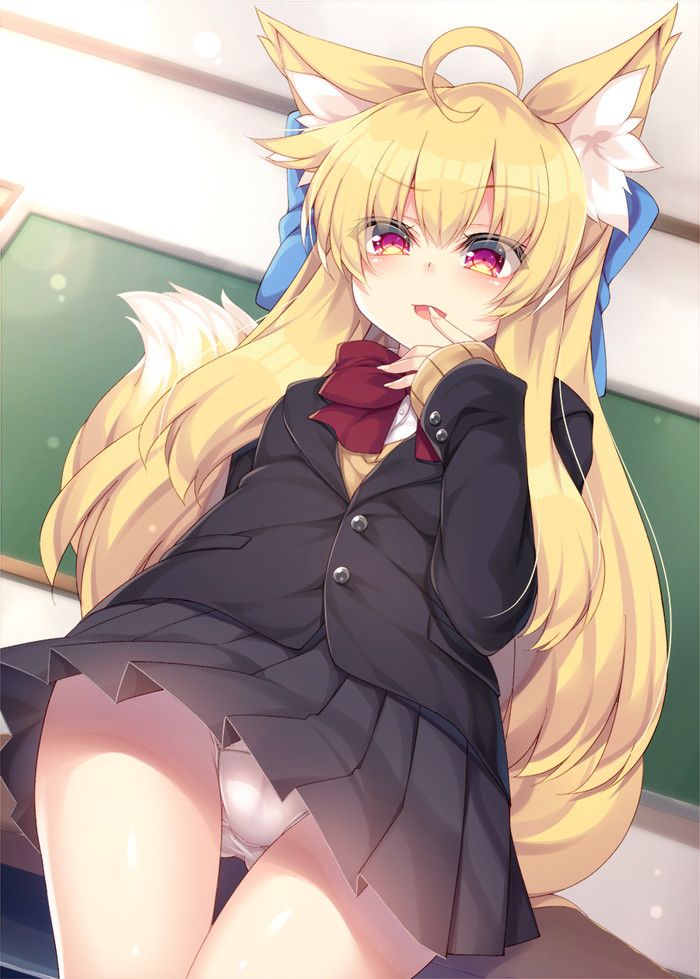 【Secondary】Summary of erotic images of the fox girl with fluffy ears and tail Part 2 50