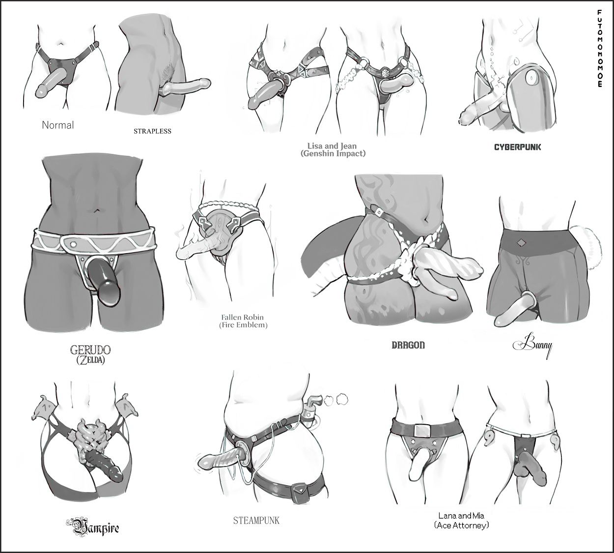 Category - Gluteal fold Collection P5 (HD) 1701