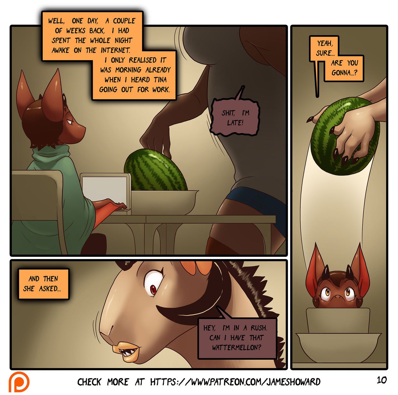 [James Howard] Vore Story Ch. 1 - The Watermelon [Ongoing] 12