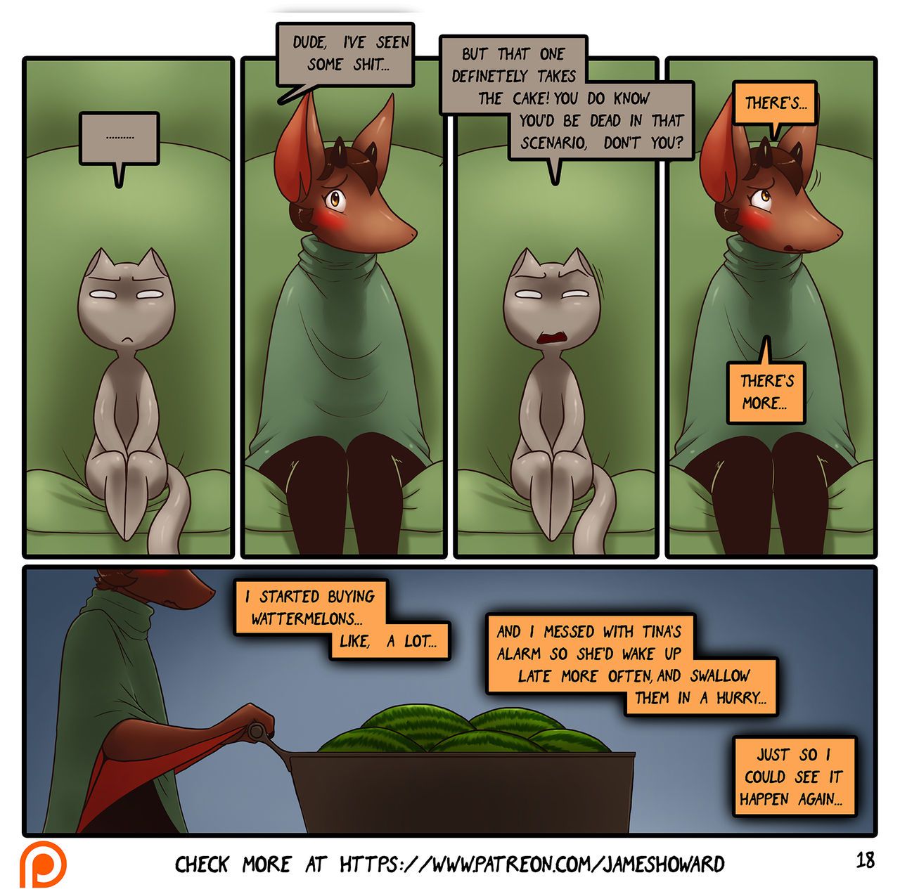 [James Howard] Vore Story Ch. 1 - The Watermelon [Ongoing] 20